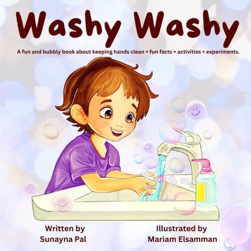 Washy Washy: A fun and bubbly song about keeping hands clean!+ fun facts + experiments and more.