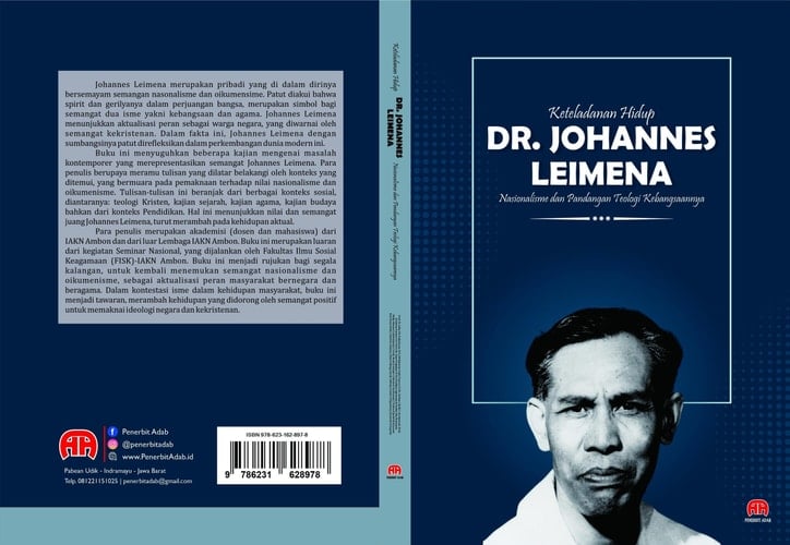 Keteladanan Hidup Dr. Johannes Leimena: Nasionalisme dan Pandangan Teologi Kebangsaannya