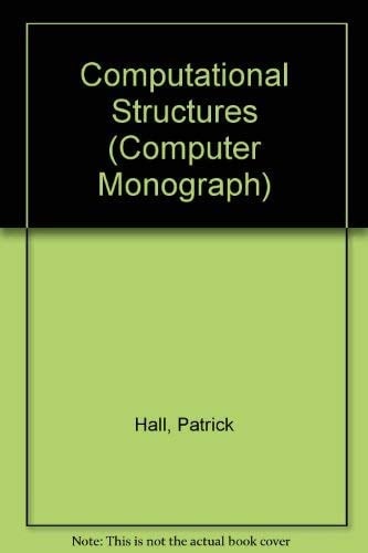 Computational Structures (Computer Monograph)