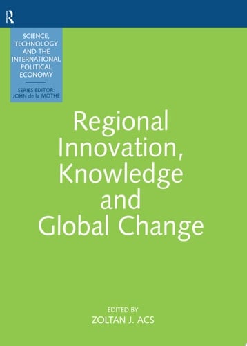 Regional Innovation, Knowledge and Global Change