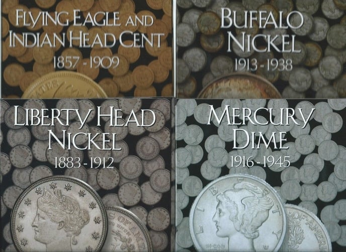 He Harris by Whitman Coin Folder: Flying Eagle & Indian Cents: 1857-1909