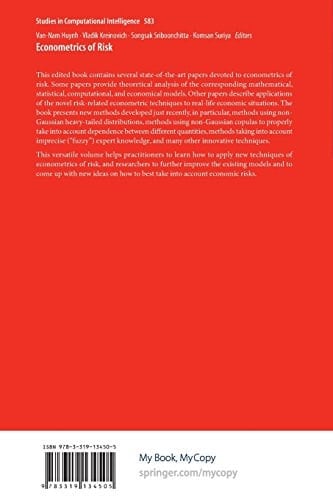 Econometrics of Risk