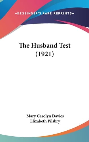 The Husband Test (1921)