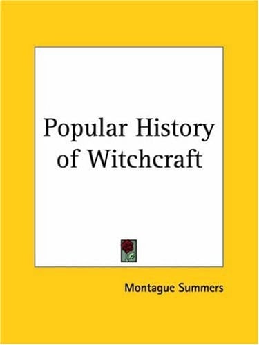 Popular History of Witchcraft 1937