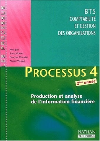 Processus 4 BTS CGO 2ème année.