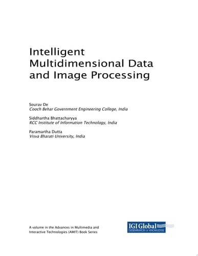 Intelligent Multidimensional Data and Image Processing