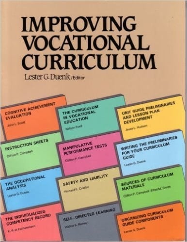 Improving Vocational Curriculum
