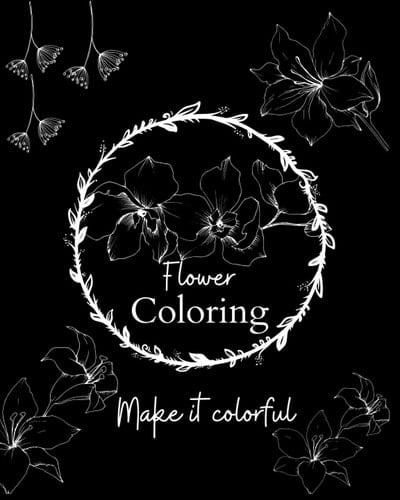 Flower coloring