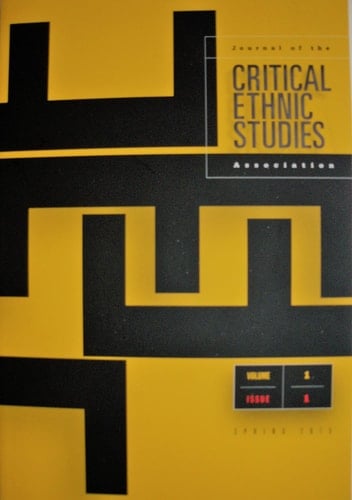 Critical Ethnic Studies 1. 1