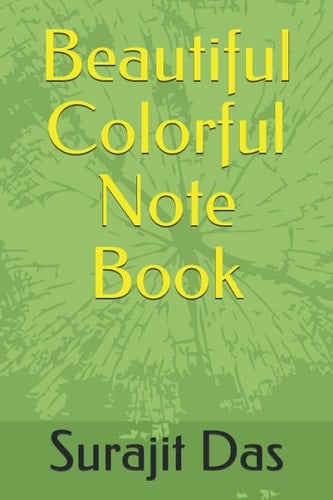 Beautiful Colorful Note Book