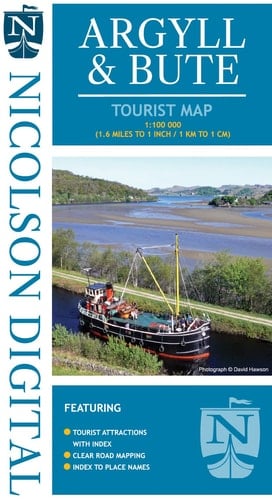 Nicolson Digital, Argyll & Bute Tourist Map
