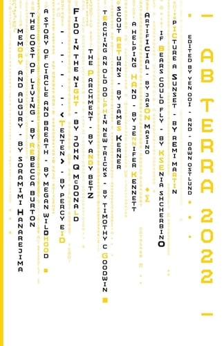 Ab Terra 2022 A Science Fiction Anthology