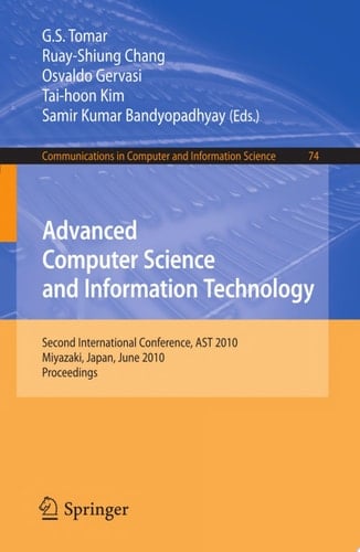 Advanced Computer Science and Information Technology