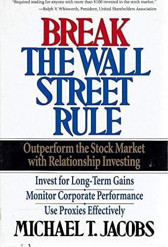Break The Wall Street Rule: Outperform The Stock Market With Relationship Investing