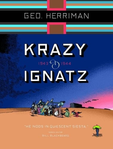 Krazy & Ignatz 1943-1944 He Nods in Quiescent Siesta