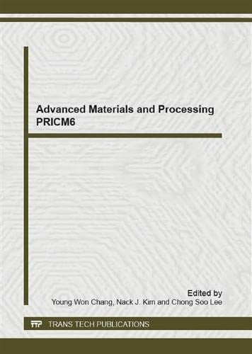 Advanced Materials And Processing
