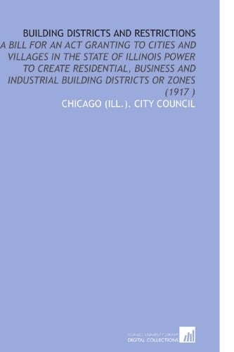 Building Districts and Restrictions