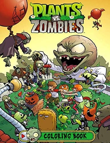 Plants Vs Zombies Coloring Book Over 50 Great Coloring Pages for Kids Ages 4-8