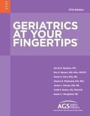 Geriatrics At Your Fingertips® 2025: Book Only