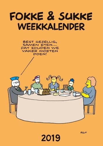 Fokke & Sukke weekkalender 2019 (Dutch Edition)