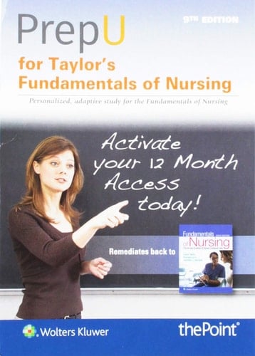 Taylor's Fundamentals of Nursing Prepu Access Code