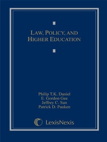 Law, Policy, and Higher Education