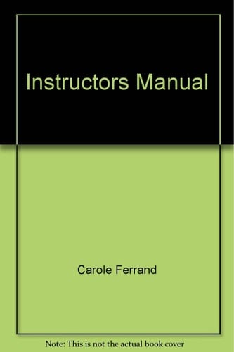 Instructors Manual