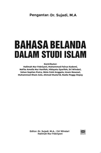 Bahasa Belanda Dalam Studi Islam