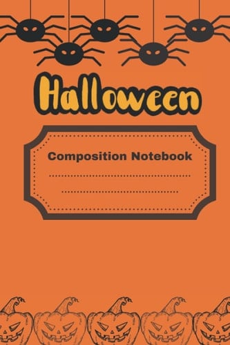Halloween: composition notebook