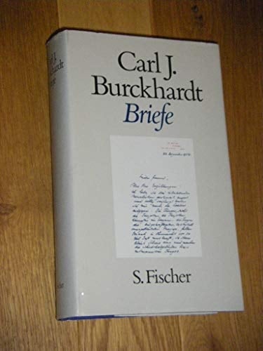 Carl J. Burckhardt: Briefe 1908-1974