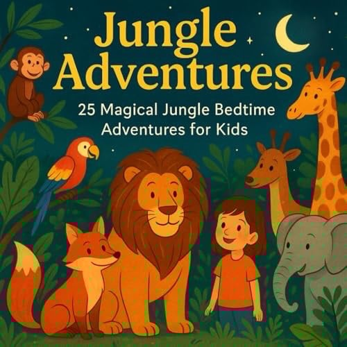 Jungle Tales of Wisdom – 30 Moral Stories for Kids: Inspiring Adventures of Honesty, Kindness, Friendship & Bravery