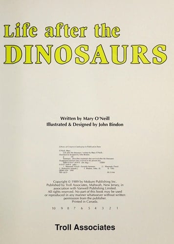 Life After the Dinosaurs