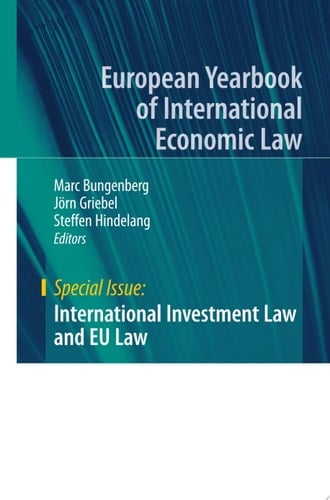 International Investment Law and EU Law