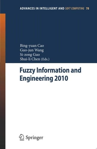 Fuzzy Information and Engineering 2010 Vol 1