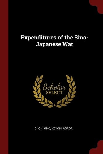 Expenditures of the Sino-Japanese War