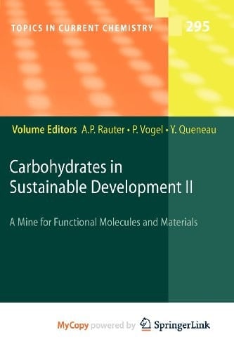 Carbohydrates in Sustainable Development II