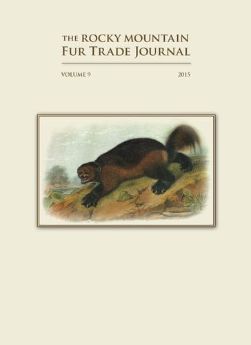Rocky Mountain Fur Trade Journal Volume 9