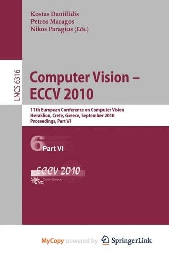Computer Vision -- Eccv 2010