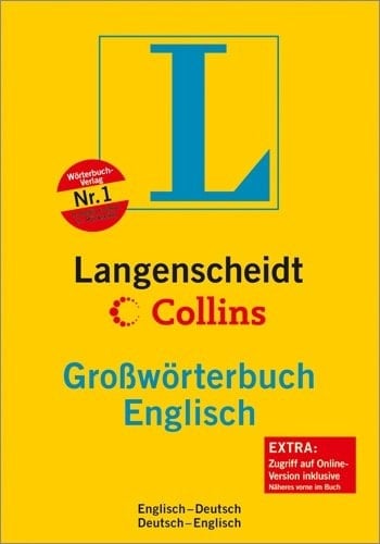 Langenscheidt Collins Grosswörterbuch Englisch Englisch-Deutsch, Deutsch-Englisch