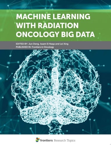 Machine Learning With Radiation Oncology Big Data