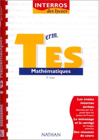 Mathematiques Terminale Es