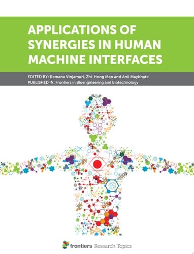 Applications of Synergies in Human Machine Interfaces
