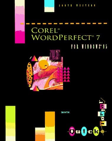 Corel WordPerfect 7 for Windows 95
