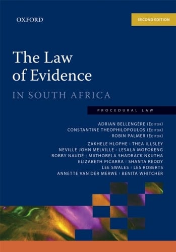The Law of Evidence in South Africa