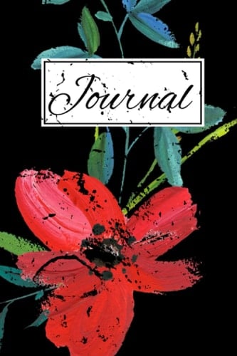 Cute Journals for Journaling - Journal for Women - Daily Aesthetic Journal - Art Journal -Flower Journal