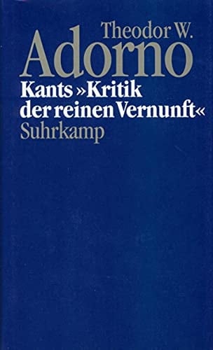 Kants "Kritik der reinen Vernunft" (1959)