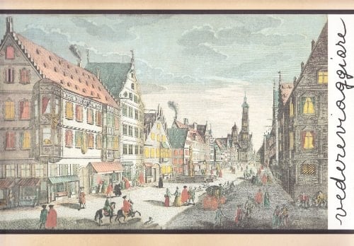 Vedereviaggiare un rotolo di vues d'optique del XVIII secolo