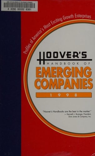 Hoover's Handbook of Emerging Companies 1998