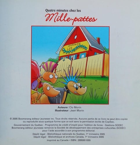 Quatre minutes chez les mille-pattes