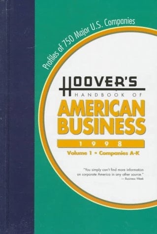 Hoover's Handbook of American Business 1998